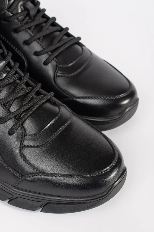 Stivali alti da uomo in pelle sintetica Stivali alti da uomo in pelle sintetica