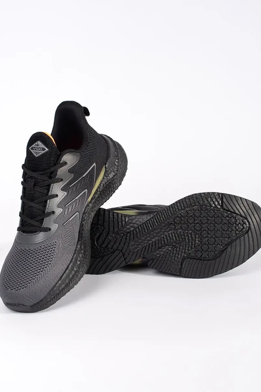 Scarpe sportive da uomo grigio e nero Scarpe sportive da uomo grigio e nero