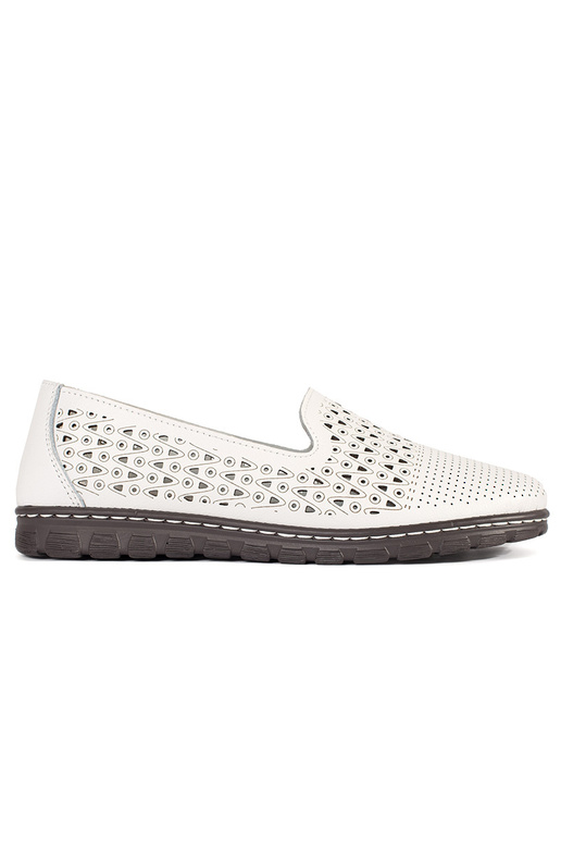 Scarpe basse traforate bianche Scarpe basse traforate bianche