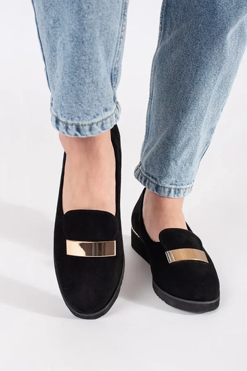 Mezze sole nere con plateau 2