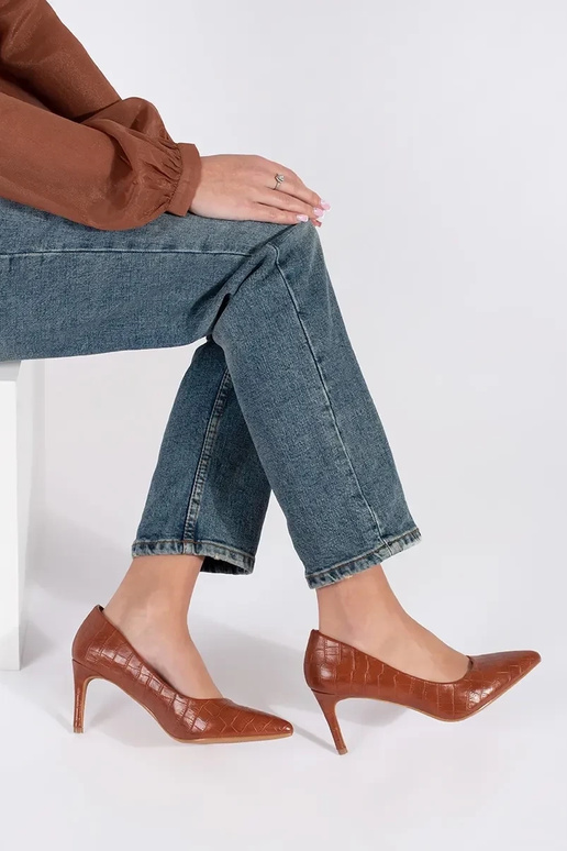 Décolleté marroni Décolleté marroni