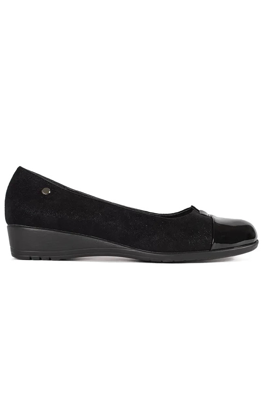 Mezze sole nere con punte verniciate Mezze sole nere con punte verniciate