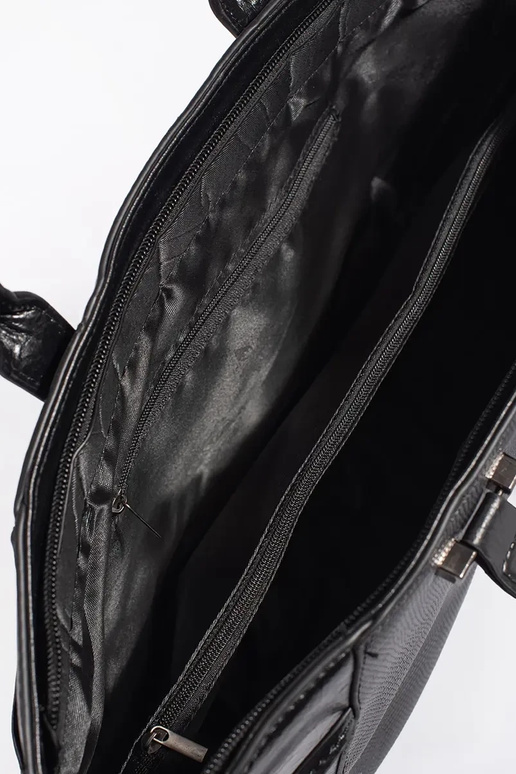 Borsa grande nera con tracolla...