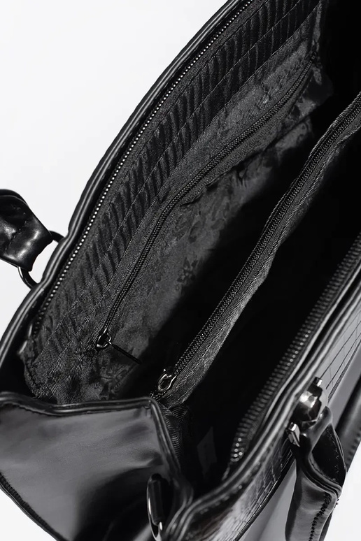 Borsa nera di medie dimensioni a...