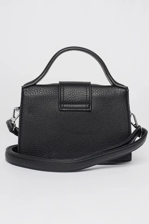 Piccola borsa nera con manico