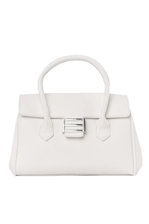 Borsa da donna grigia con tracolla