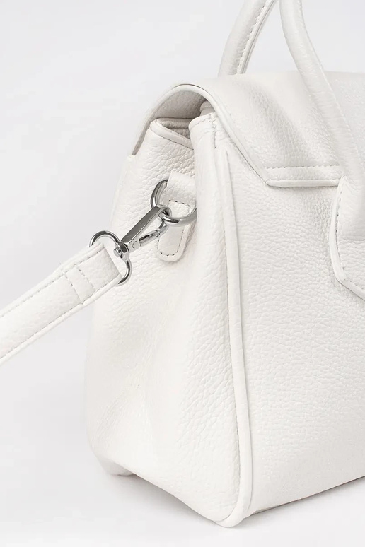 Borsa da donna grigia con tracolla