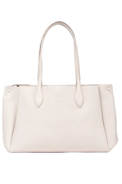 borsa shopper in eco-pelle color pesca