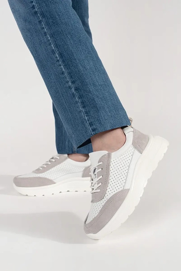 Scarpe sportive in pelle... 2