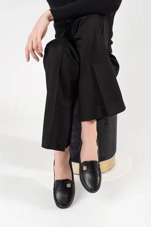 Stivaletti da donna color nero con...