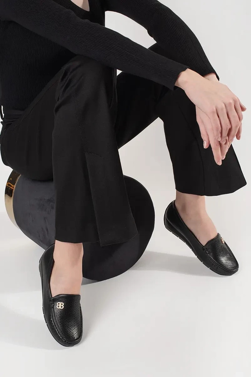 Stivaletti da donna color nero con...