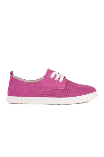 Scarpe traforate in pelle...