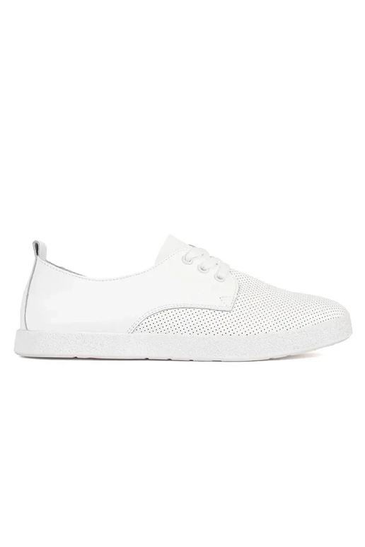 Scarpe sportive traforate in pelle...