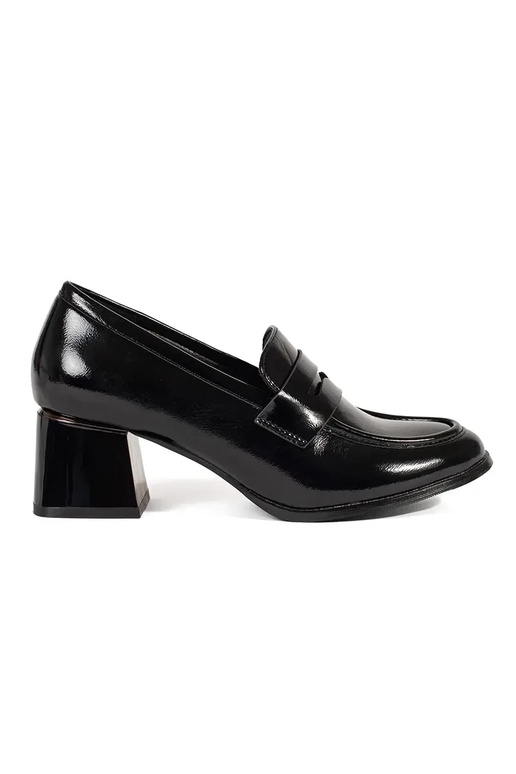 Stivaletti neri con tacco