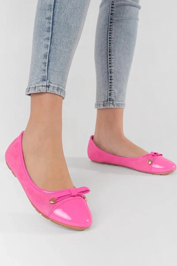 Ballerine rosa in vernice... 2