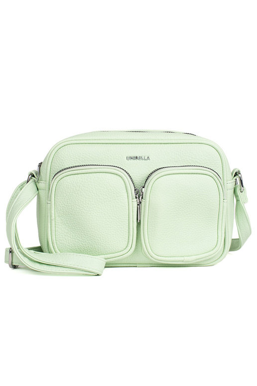 Piccola borsa verde con tasche