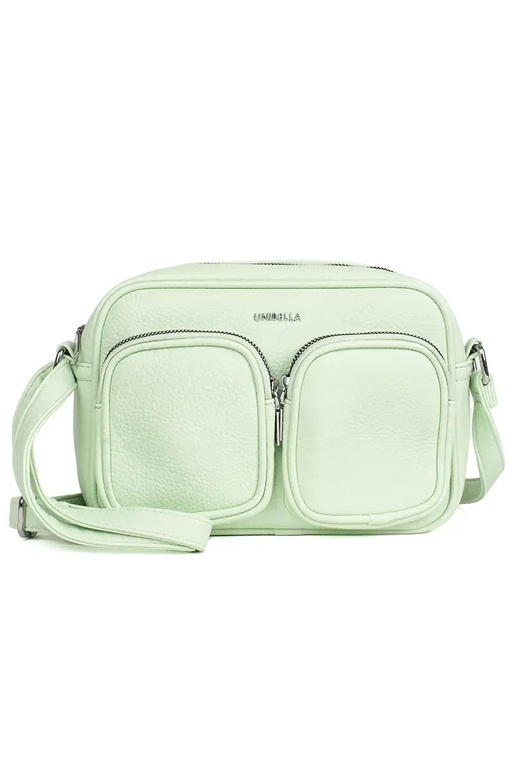 Piccola borsa verde con tasche