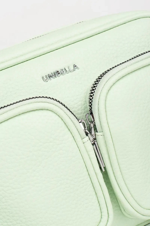 Piccola borsa verde con tasche
