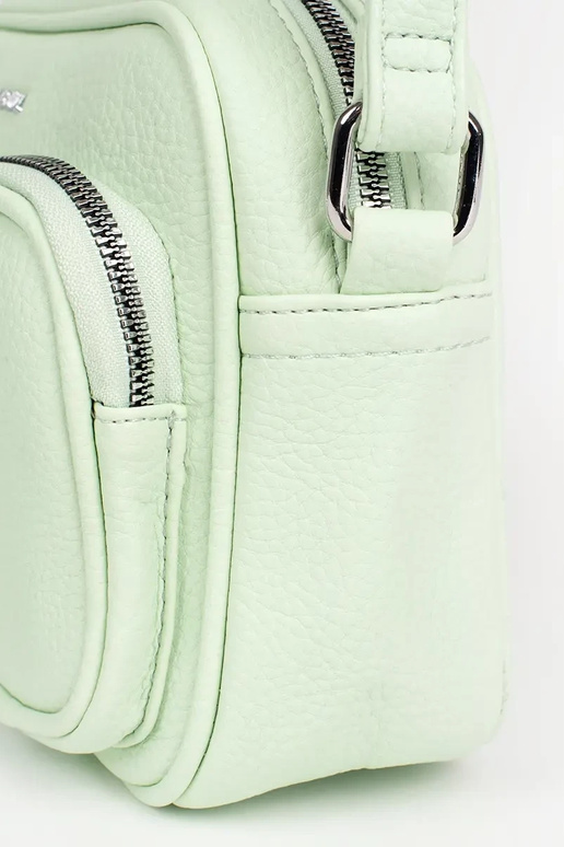 Piccola borsa verde con tasche