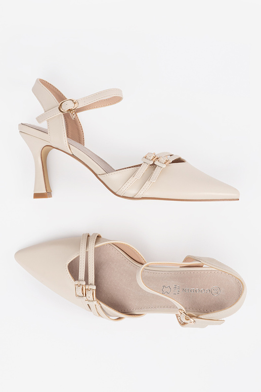 Décolleté color avorio Décolleté color avorio