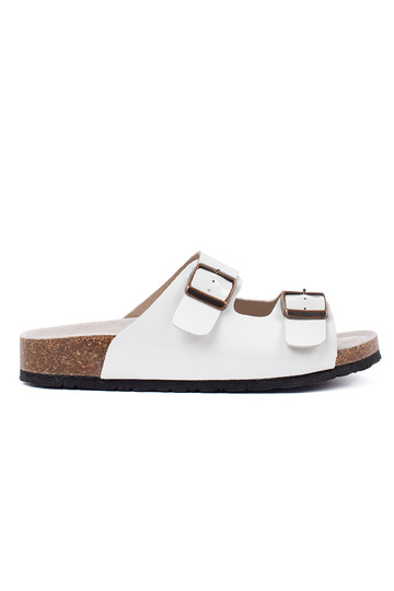 Ciabatte bianche a suola...