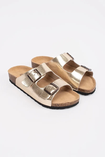 Ciabatte dorate a pianta... 2