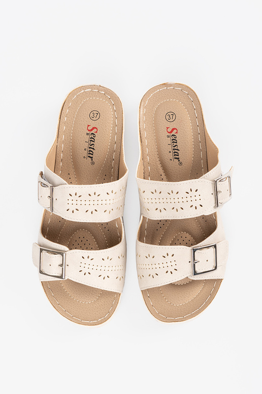 Sandali su bassa piattaforma con...