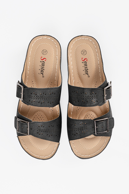 Sandali su bassa piattaforma con...