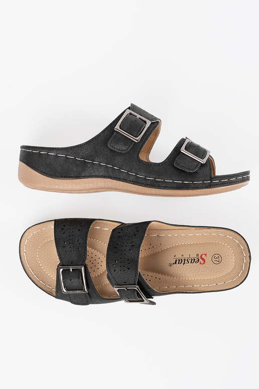 Sandali su bassa piattaforma con...