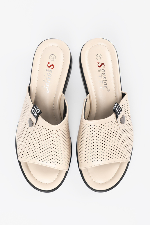 Pantofole da donna con piattaforma...