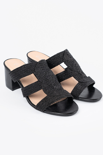Sandali intrecciati neri... 2