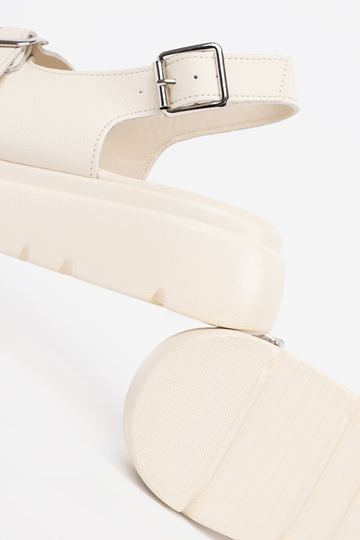 Sandali classici color sabbia con...