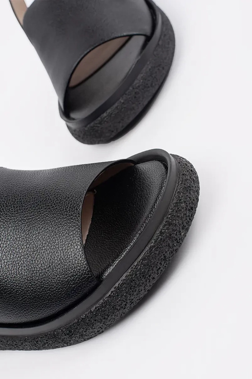 sandalini neri comodi da donna