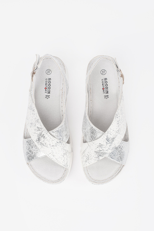 Sandali piatti bianchi Sandali piatti bianchi