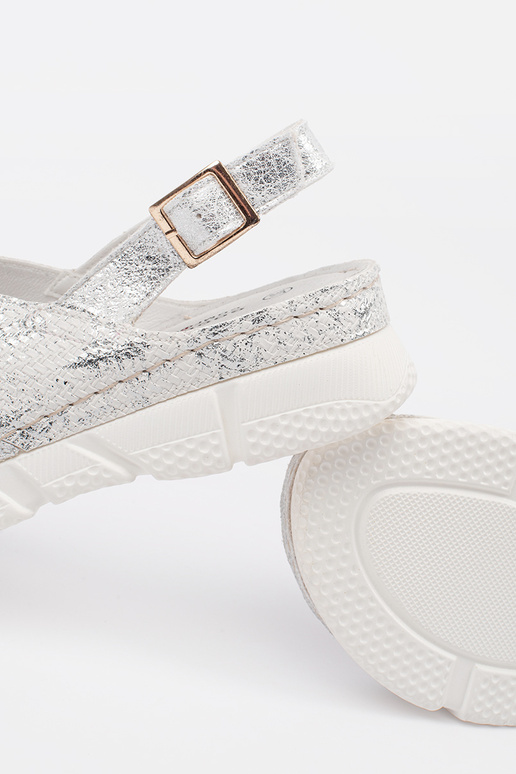 Sandali piatti bianchi Sandali piatti bianchi