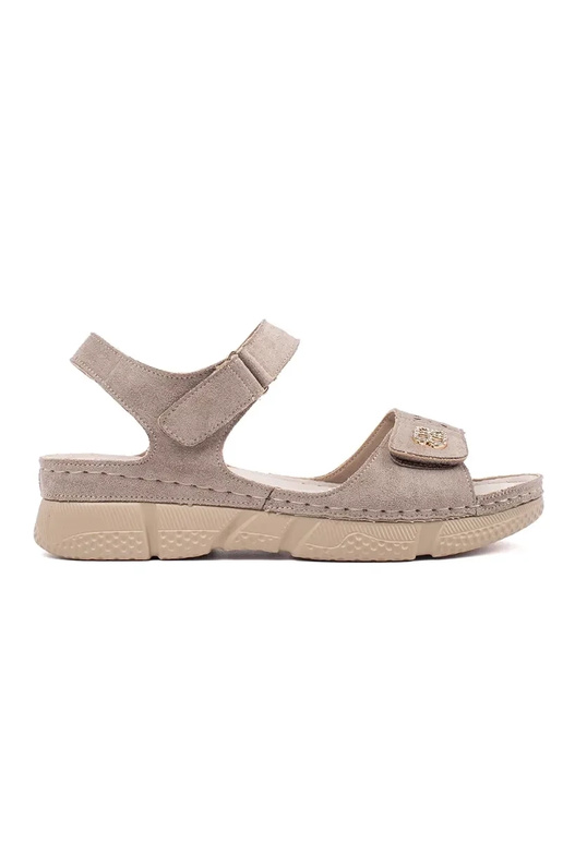 sandalini color sabbia da donna