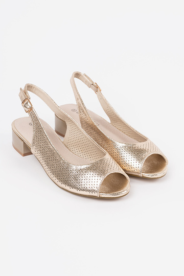 Sandali da donna color oro... 2