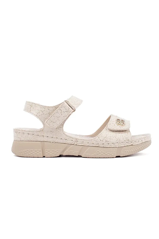 sandalini color avorio da donna