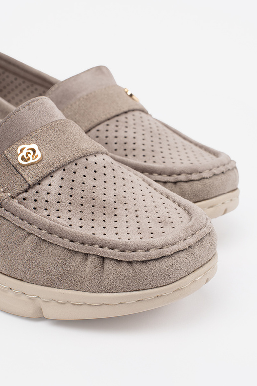 Mocassini color sabbia