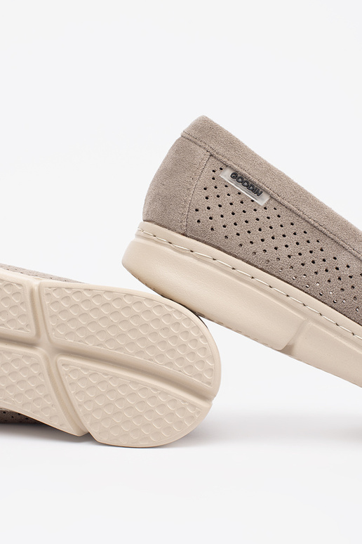 Mocassini color sabbia