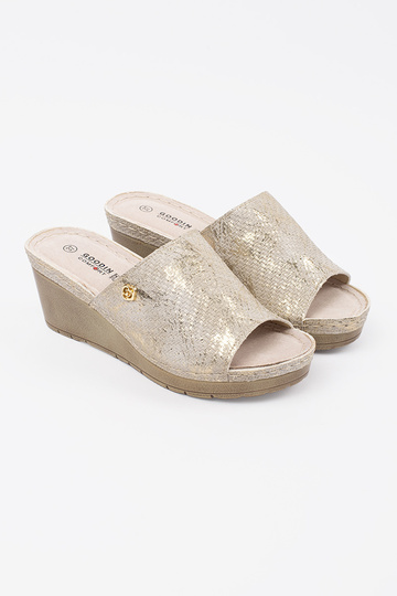 Pantofole donna con zeppa... 2