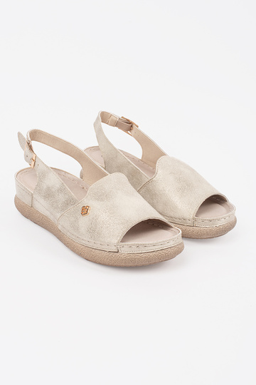 Sandali color oro con... 2