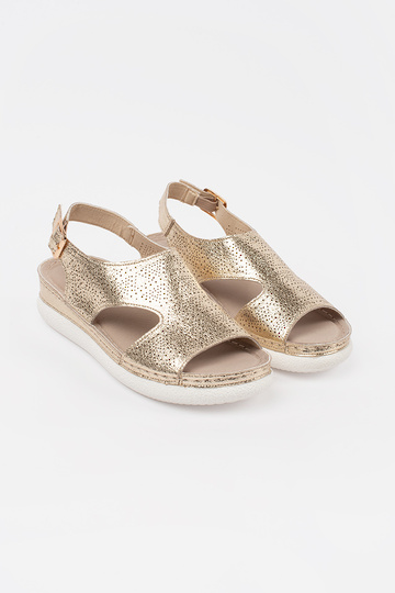 Sandali color oro su... 2