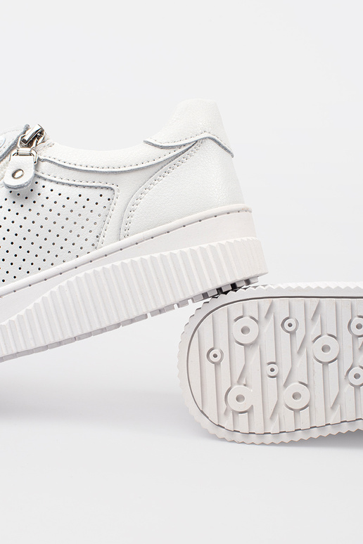 Sneakers bianche modello con...