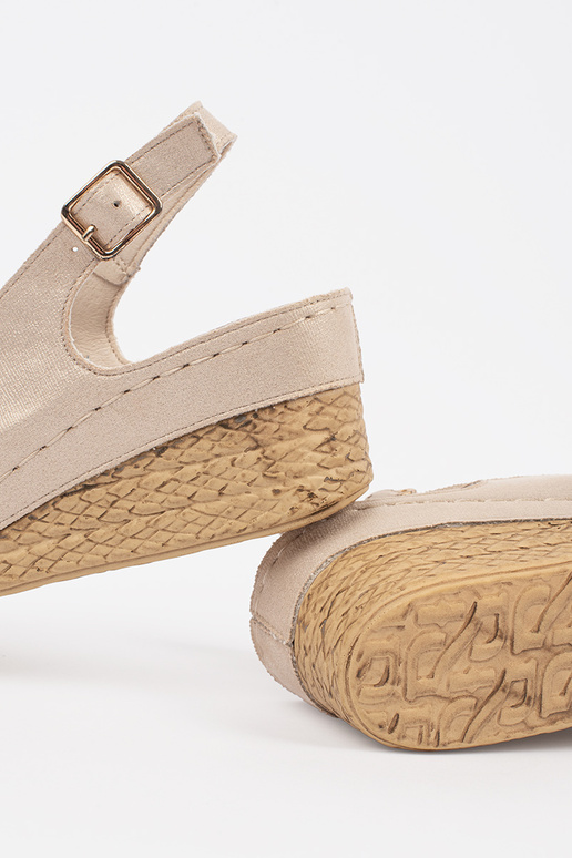 Sandalette da donna color sabbia su... Sandalette da donna color sabbia su...