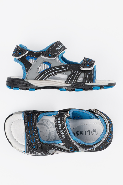 Sandali neri da bambino