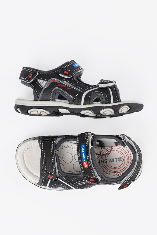 Sandali neri per bambini