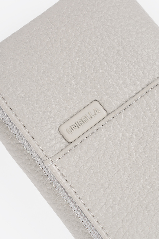 Portafoglio grigio da donna in...