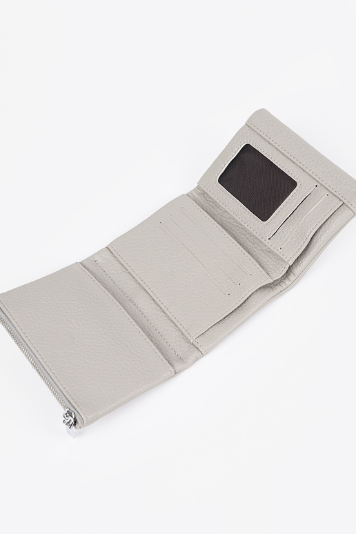 Portafoglio grigio da donna in...