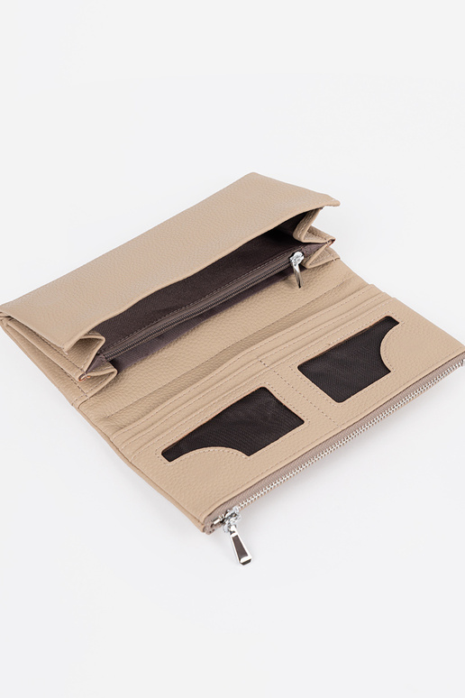Portafoglio da donna color sabbia